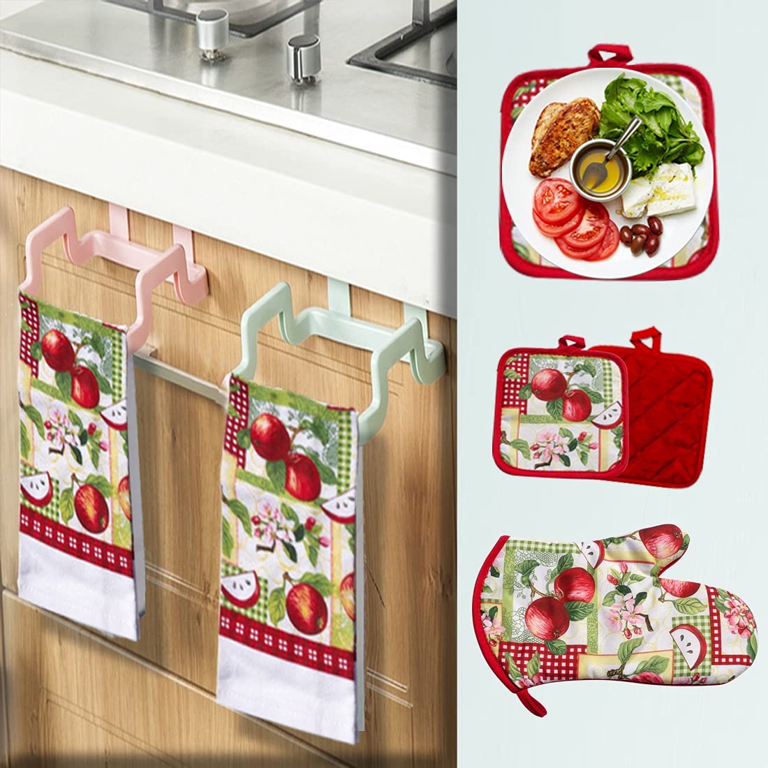 Lobyn Value Packs: accesorios de cocina con quilt, detalles artesanales
