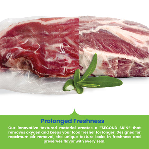 Conserva en congelador, refrigerador o despensa con Lock In Fresh.