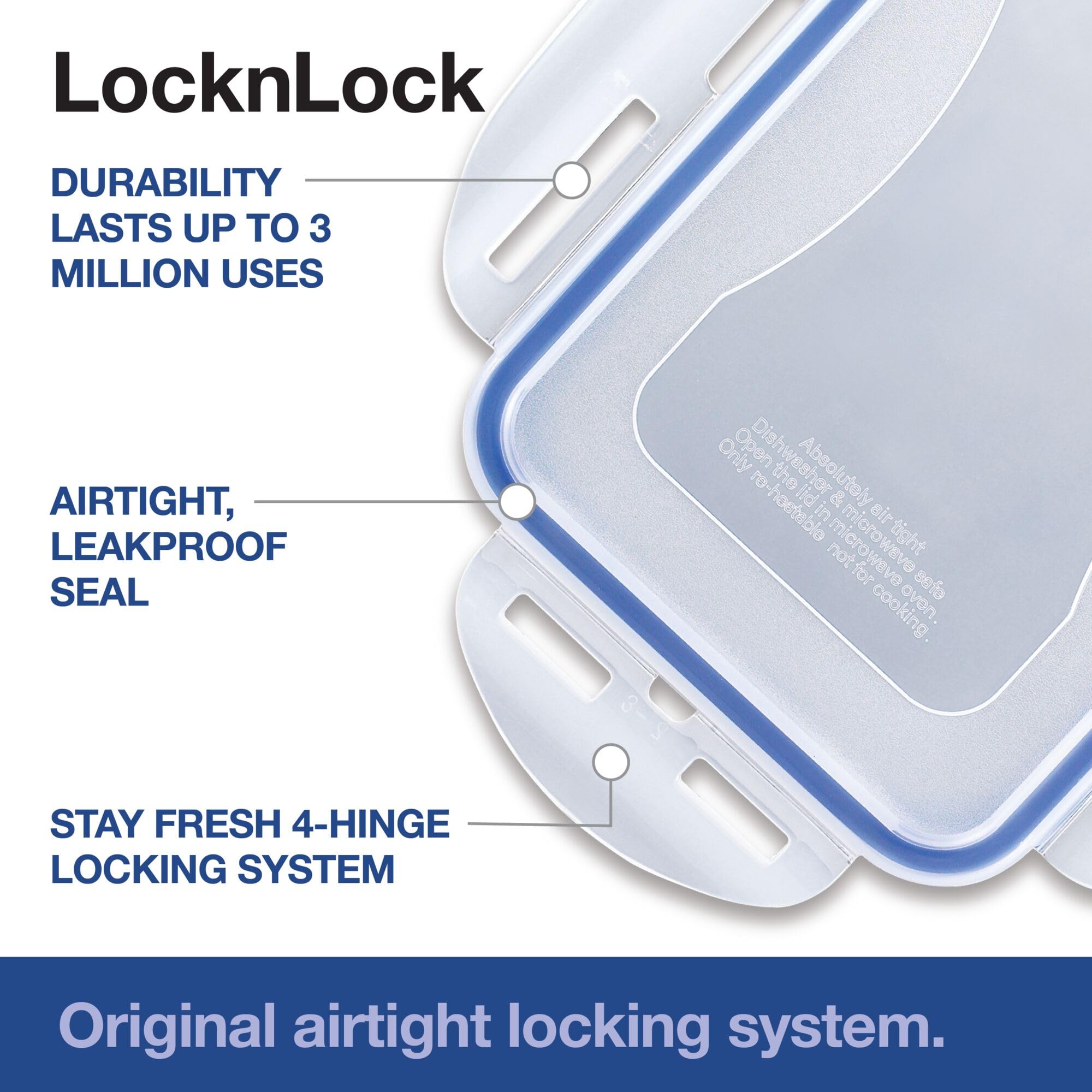 LocknLock Easy Essentials: sin-bpa para almacenamiento seguro en la despensa