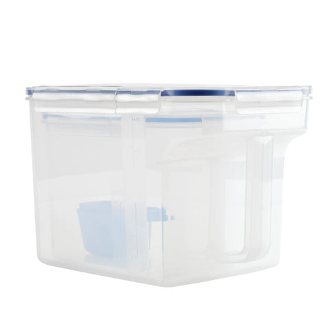 LocknLock Easy Essentials: diseño rectangular para organizar despensa y refrigerador.