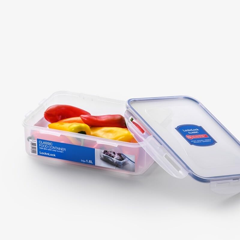 LocknLock sellado de silicona 100 por ciento hermetico para mantener frescura.