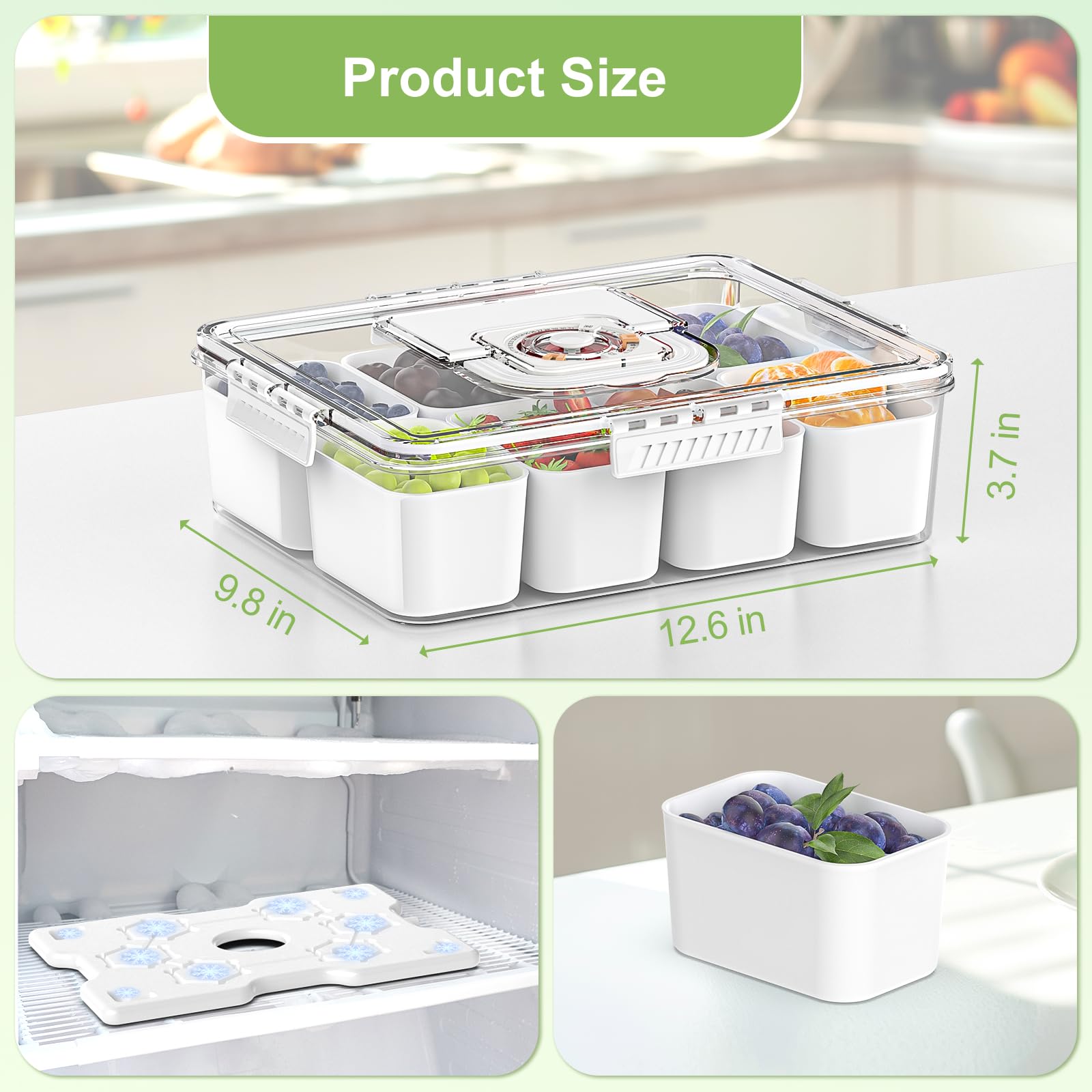 Locliki Snackle Box materiales aptos para alimentos y seguridad