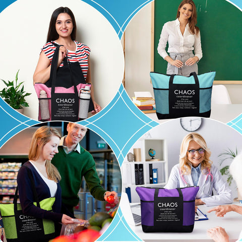 Locmeo bolso grande 16x4x14 pulgadas para laptop, libros y ropa