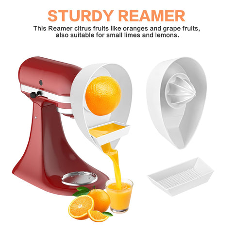 LOCOADCT Exprimidor con reamer grande para cítricos, exprimido eficiente