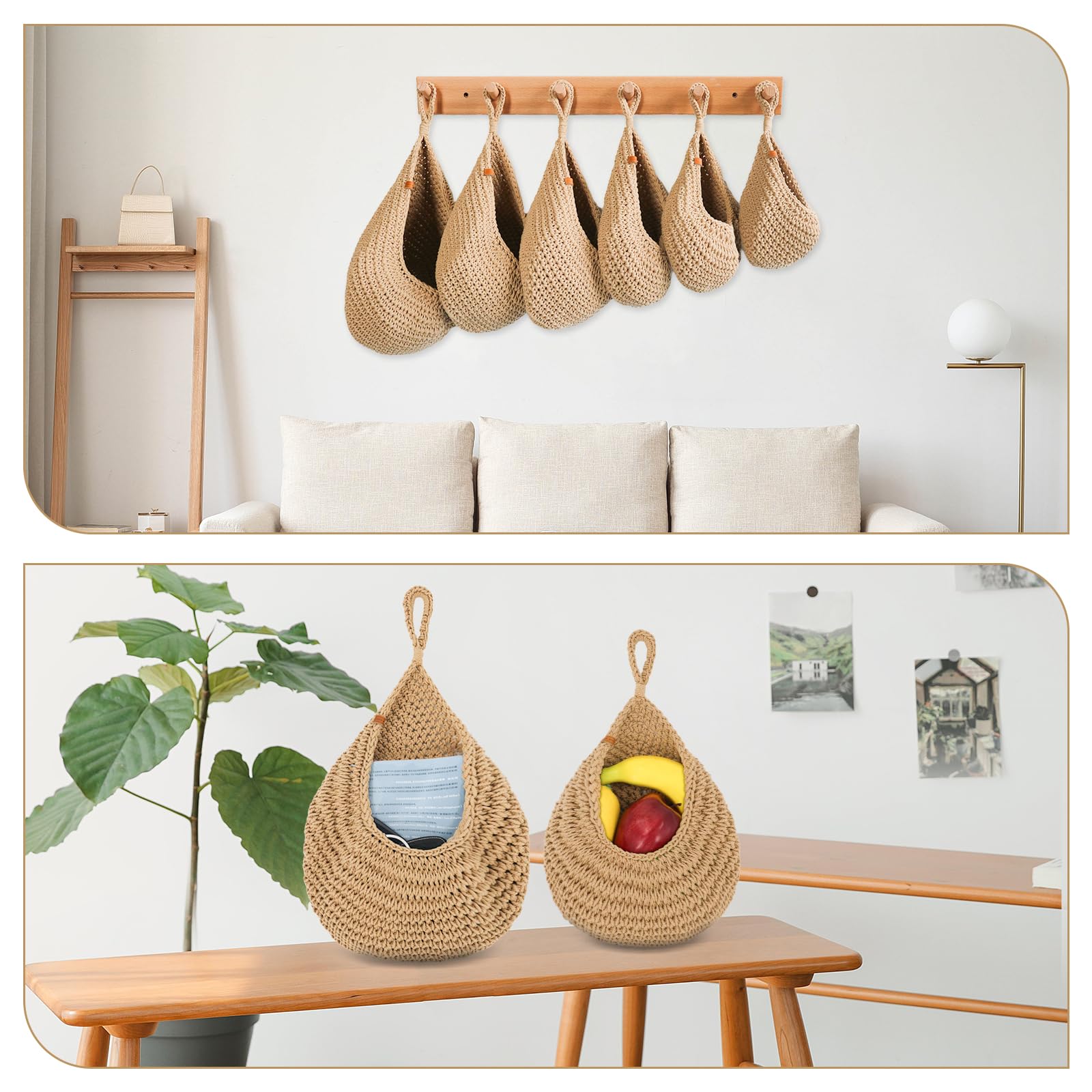 LOCS MICRAI cestas organizadoras para hogar, ideal para cocina y despensa.