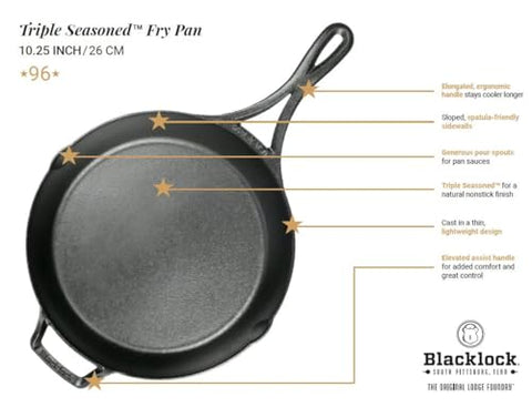 Lodge Blacklock – durabilidad-para-generaciones; inversión culinaria a largo plazo.