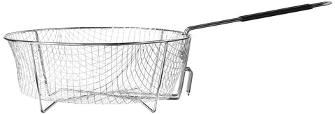 Cesta Lodge con asa plegable para almacenamiento compacto.