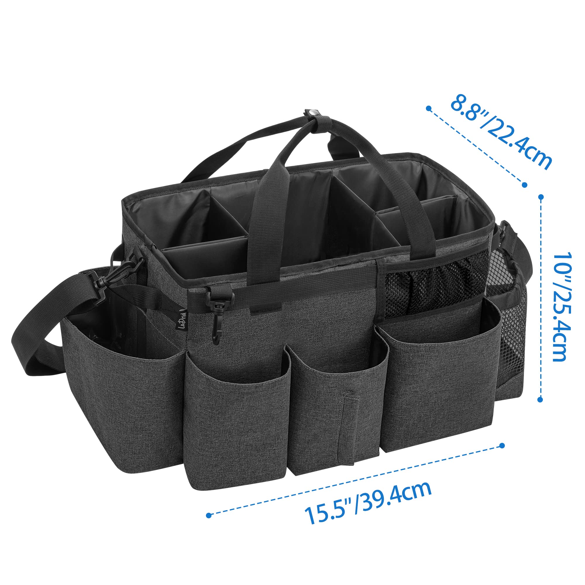 Base acolchada gruesa que facilita la limpieza de la bolsa.