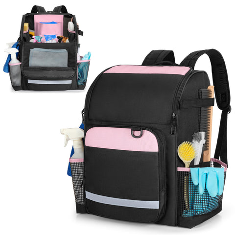 LoDrid bolsa de limpieza con correas acolchadas ajustables para transporte cómodo