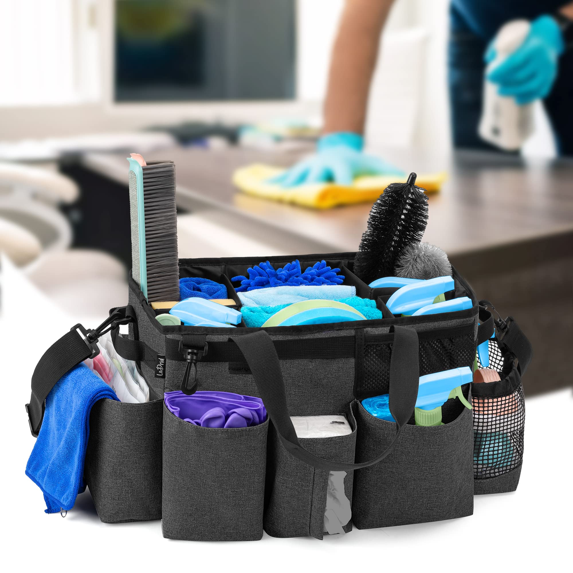 Dimensiones externas de LoDrid para uso práctico en cualquier lugar.