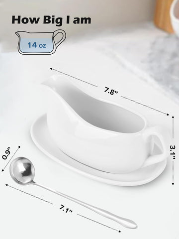 LoeJan jarra salsa verter con ranura para evitar derrames.