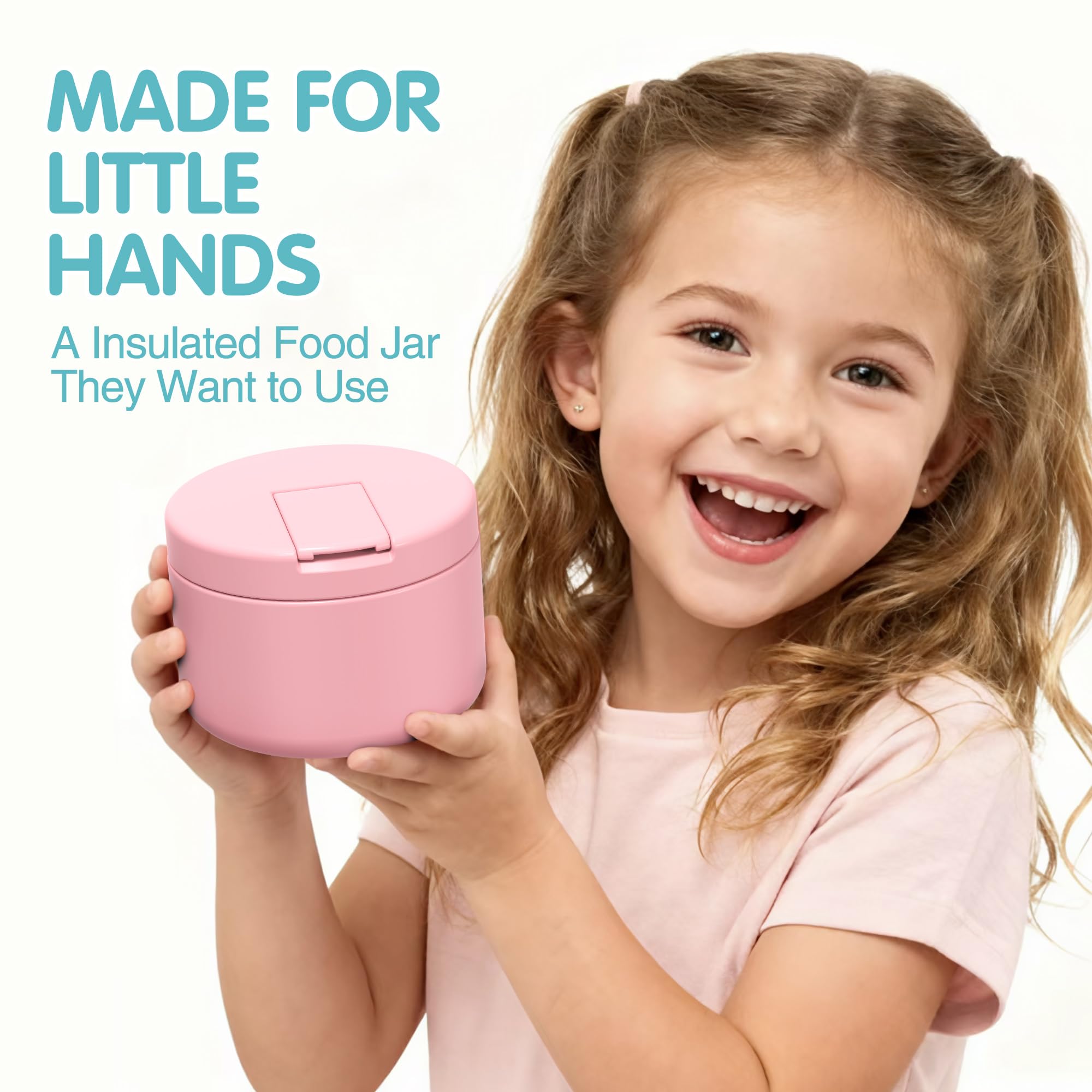LOHASOK tapa de apertura fácil para niños durante la comida.