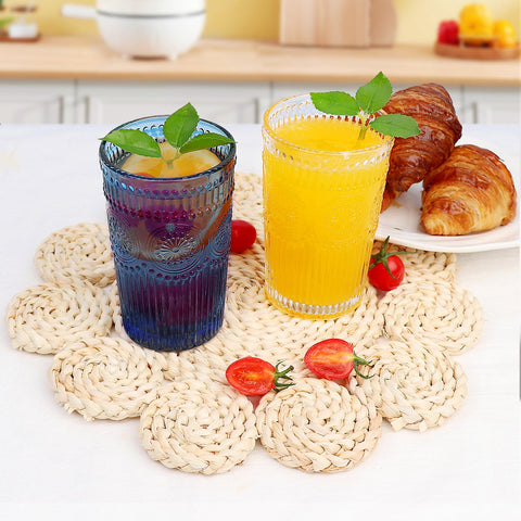 Vaso de cristal Loivttvv resistente, perfecto para whisky y bebidas frías.