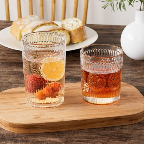 Vaso Loivttvv de 355 ml para agua y jugos.