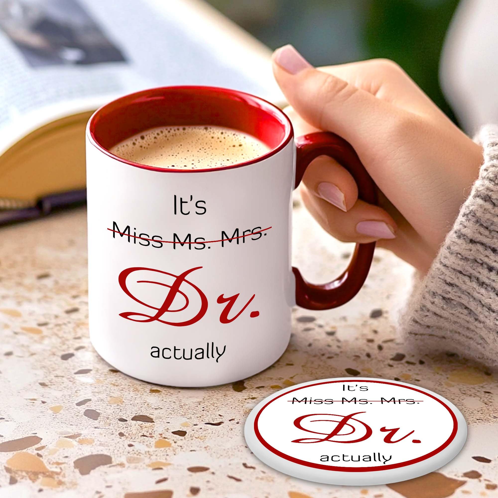 Taza LOJEYYGLE apta para microondas y lavavajillas.