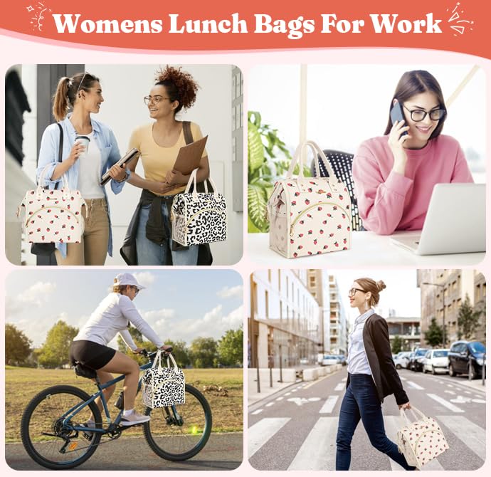 Lokass bolsa de almuerzo duradera para actividades al aire libre, fácil de limpiar y transportar.