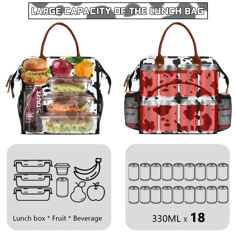 LOKASS bolsa térmica con bolsillo frontal, ideal para llaves y teléfono.