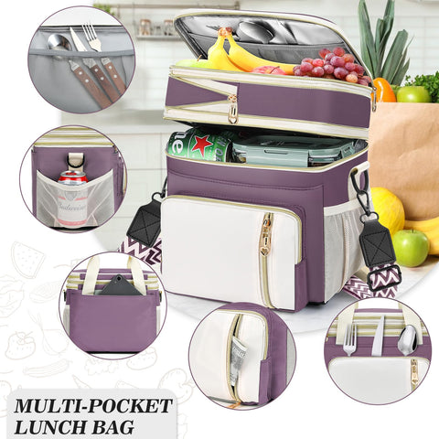 Lokass-lunch-bag-aislamiento-eficaz: mantiene las comidas a temperatura deseada.