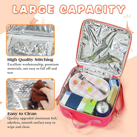 Bolsa Lokfar impermeable protege alimentos incluso con lluvia ligera.