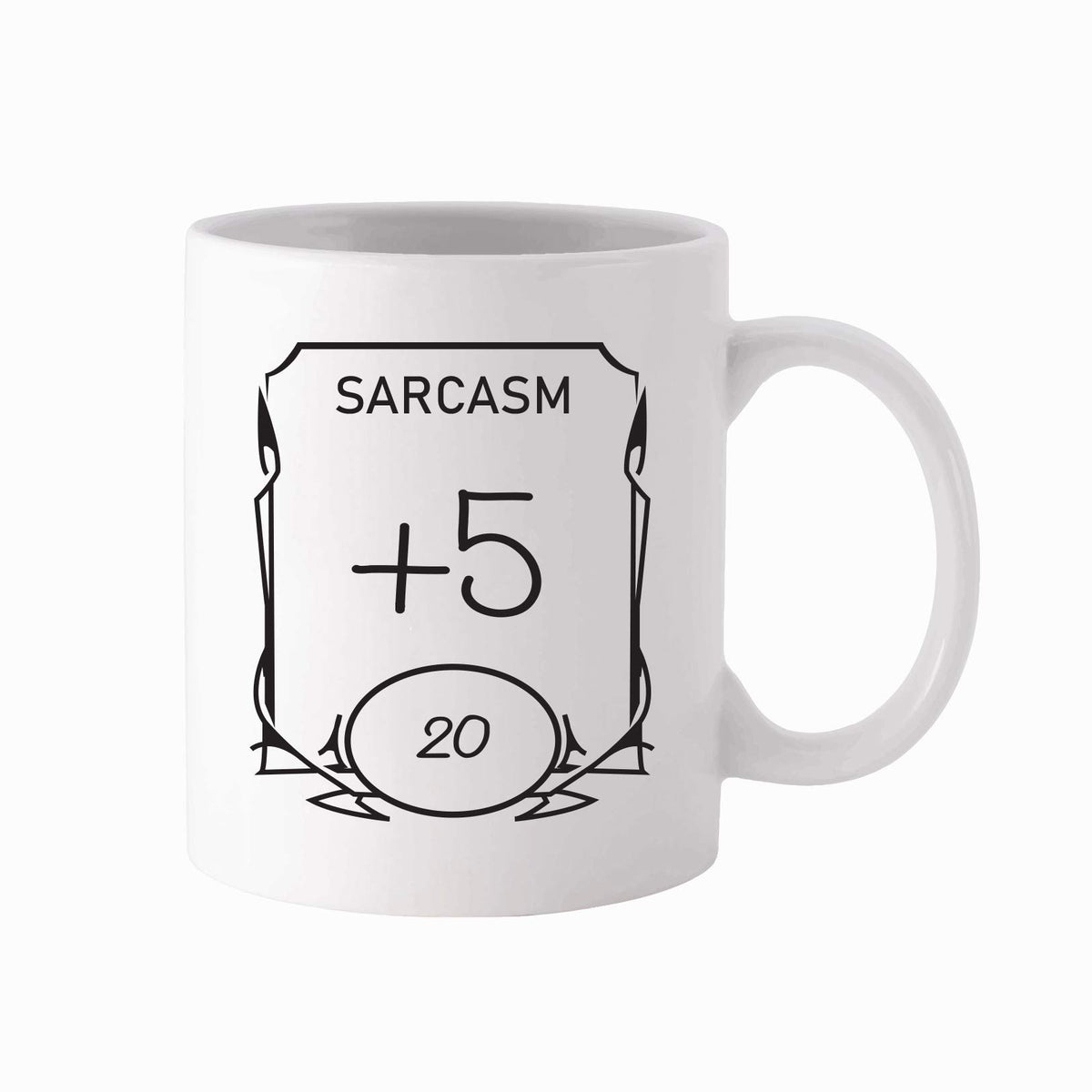 Funny Mugs, LOL Sarcasmo-5: taza ideal para empezar la mañana con humor.