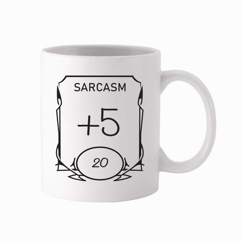 Funny Mugs, LOL Sarcasmo-5: taza ideal para empezar la mañana con humor.