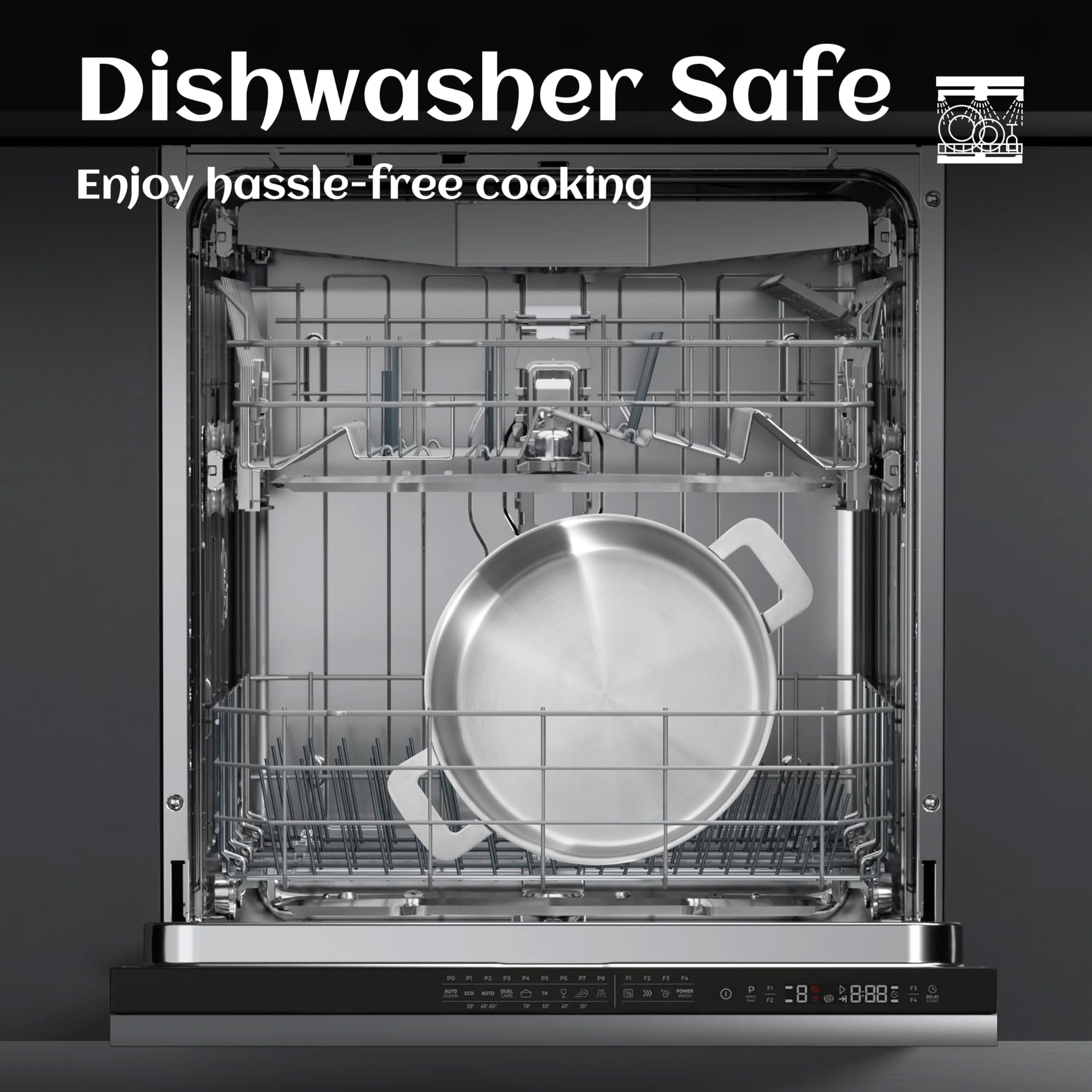 LOLYKITCH sartén 7qt apto-horno para horneado y terminos