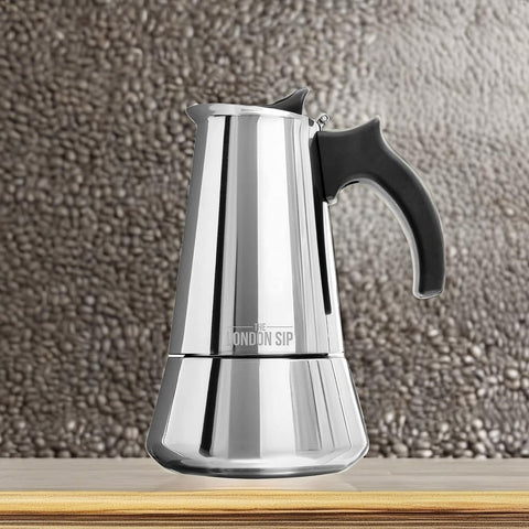 London Sip cafetera moka 300ml espresso, ideal para reuniones breves