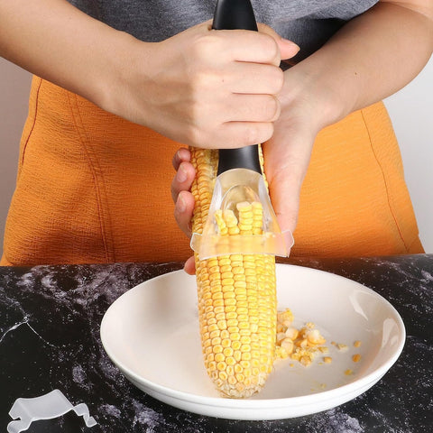 Longmann mango ergonómico y antideslizante mejora el control durante el pelado.