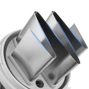 Longmann picadora de alimentos con cuchillas de acero inoxidable duraderas para cortes repetidos.