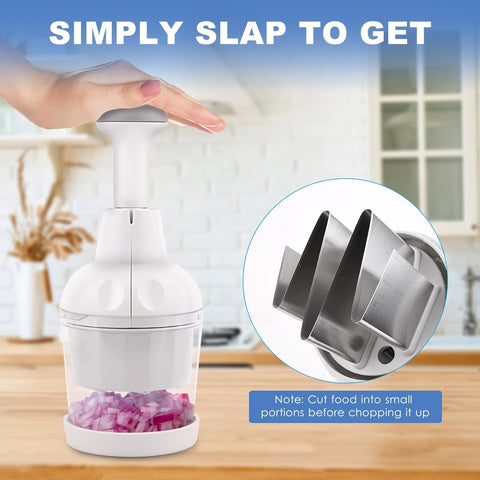 Longmann picadora de alimentos tamaño compacto, ideal para cocinas pequeñas.