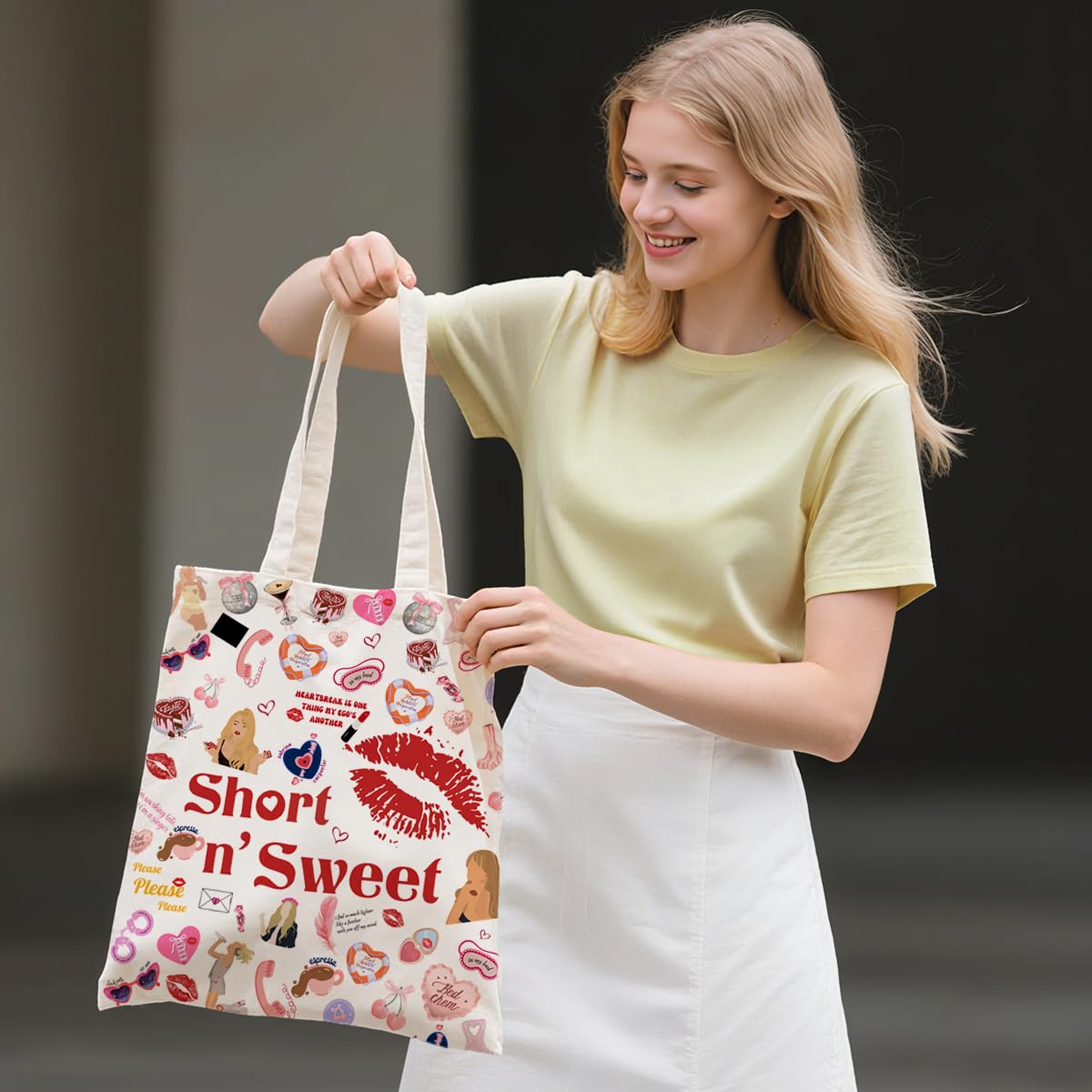 LONGXIN Sabrina Merch detalle de costuras, diseño duradero