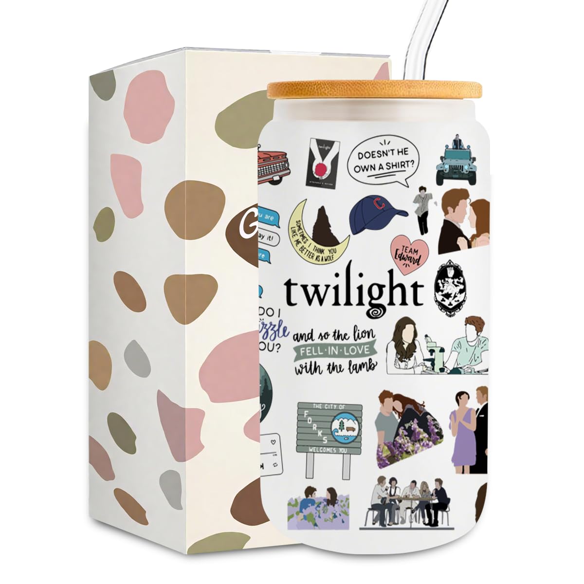 longxin taza cafe frio edward, ideal para disfrutar cafe helado con estilo