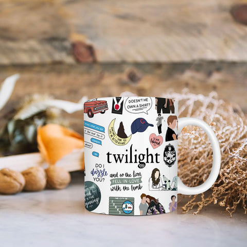 Regalo ideal para cumpleaños y fans de Twilight con empaque sencillo.