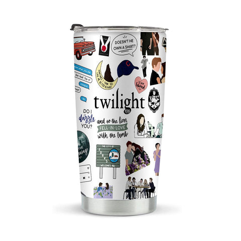 Vaso-termico-20oz LONGXIN Twilight mantiene bebidas frías por horas.