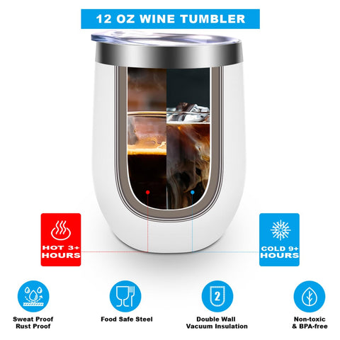 Vaso LONGXIN con doble pared aislada para mantener bebidas a temperatura.