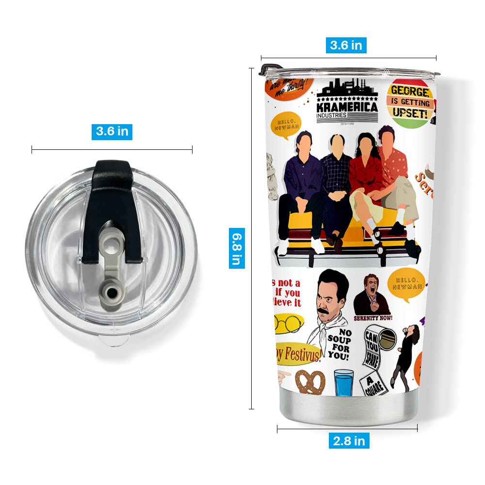 LONGXIN Vaso termico doble pared aislado mantiene bebidas frías o calientes.