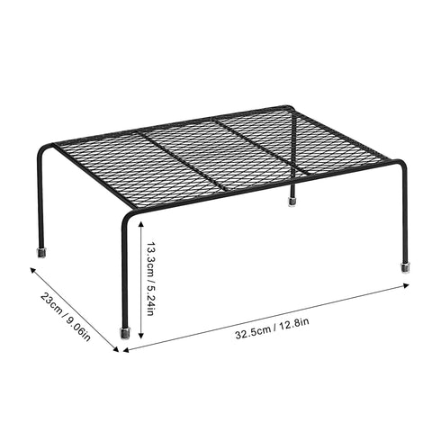 Lonian estante de cocina de dos niveles, optimiza espacio en armarios