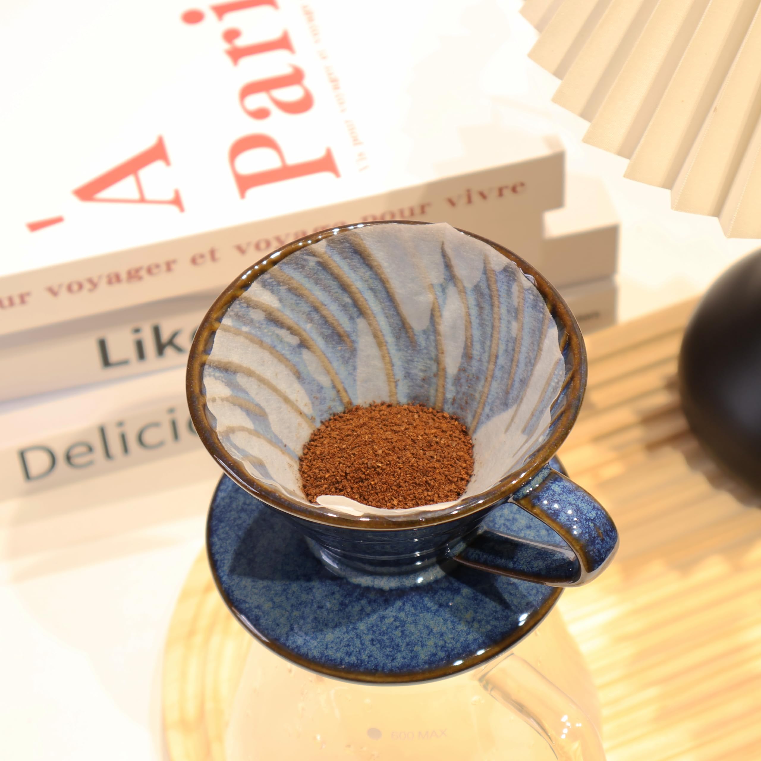 LonMuseum aislamiento térmico: mantiene el café caliente durante la preparación.