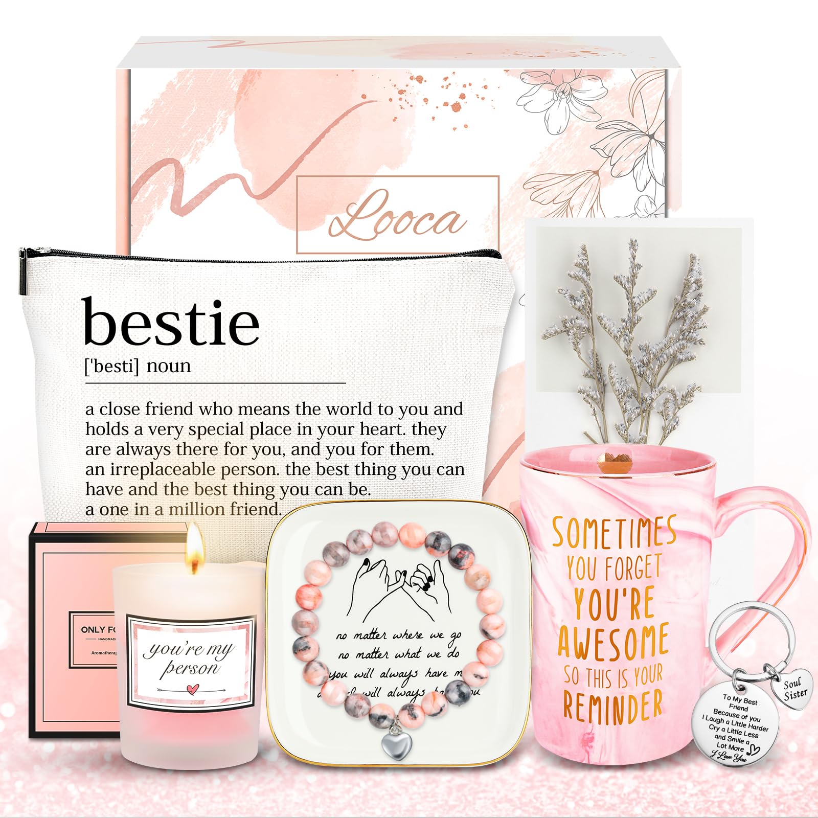 Looca Mejor Amiga Taza 14oz: ideal para desayunos y rituales de inicio de día.
