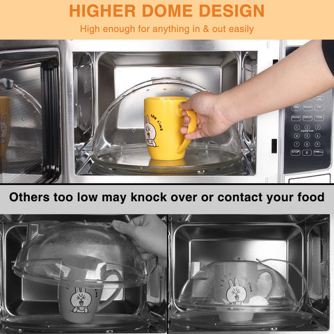 Material seguro sin BPA de Lopeztek para uso en microondas.