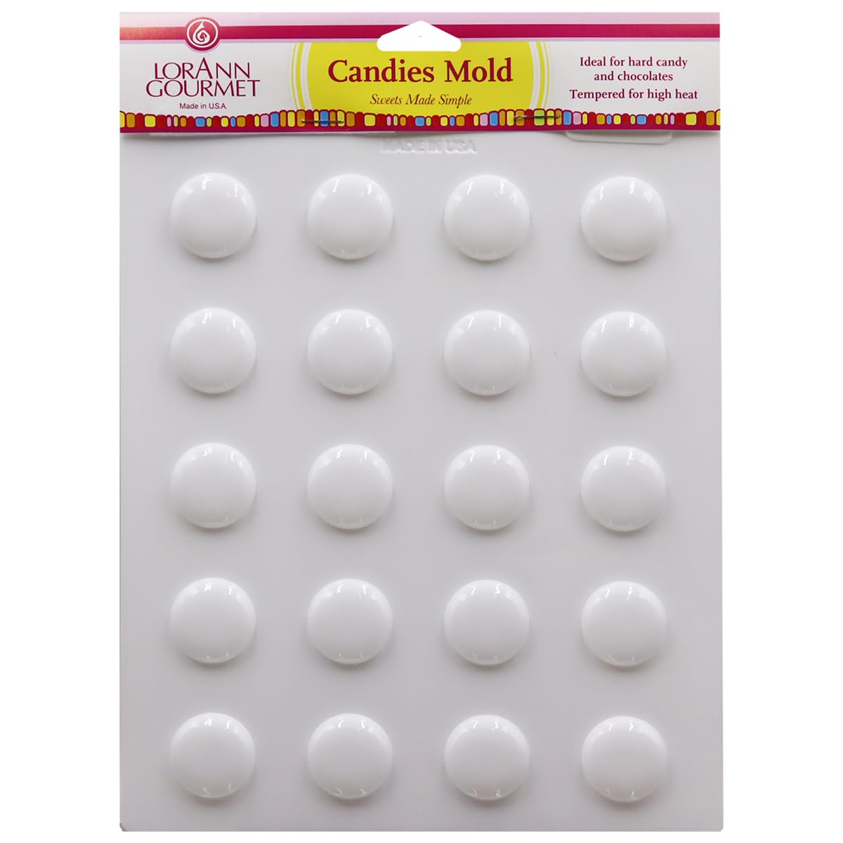 LorAnn Oils: hoja 8x10 para moldes, tamaño práctico para lotes de dulces