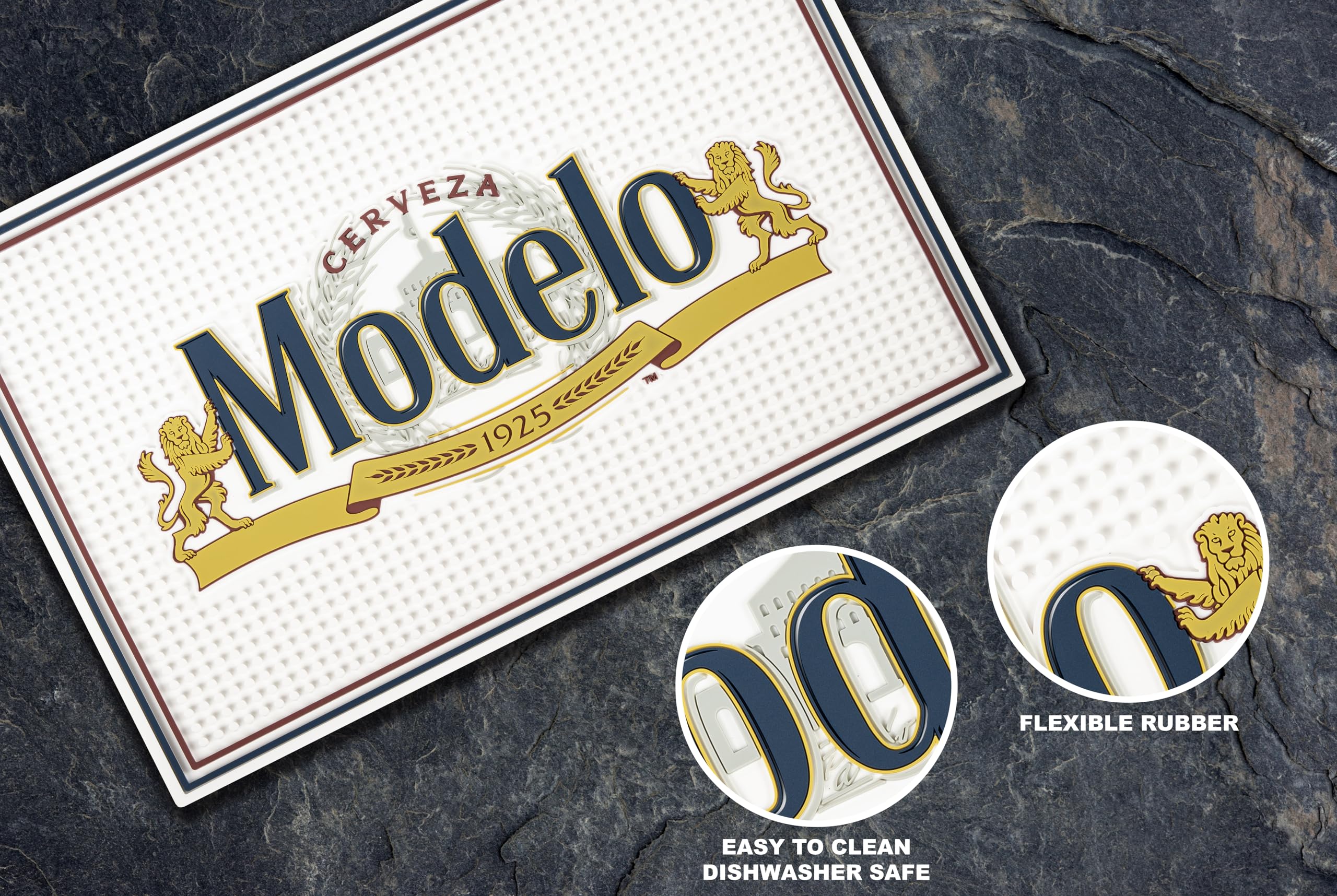 LORD'S ROCKS tapete para barra compatible con cafeteras y equipos domésticos.