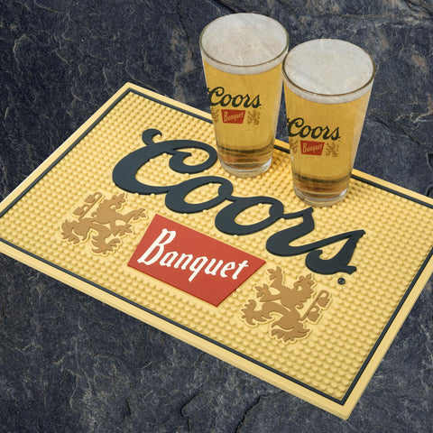 Facilidad de limpieza del LORD'S ROCKS Coors Banquet alfombrilla para uso diario.