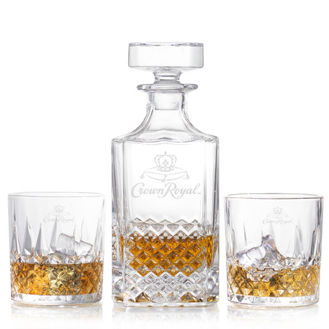 Detalle de cristal brillante de LORD'S ROCKS para degustación