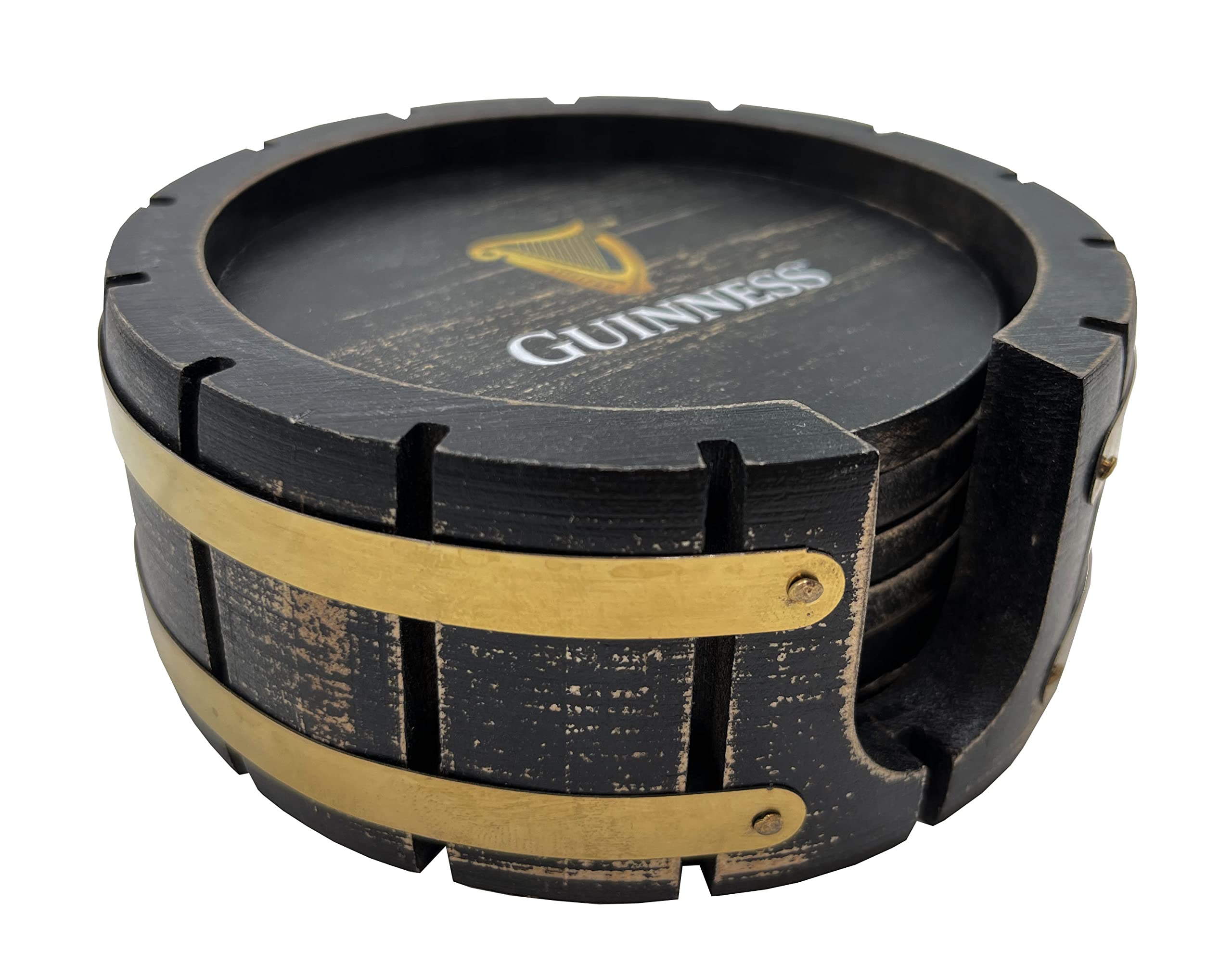 LORD'S ROCKS Guinness soporte tipo barril de madera