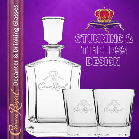 LORD'S ROCKS vasos Crown Royal de 10 oz listos para servir