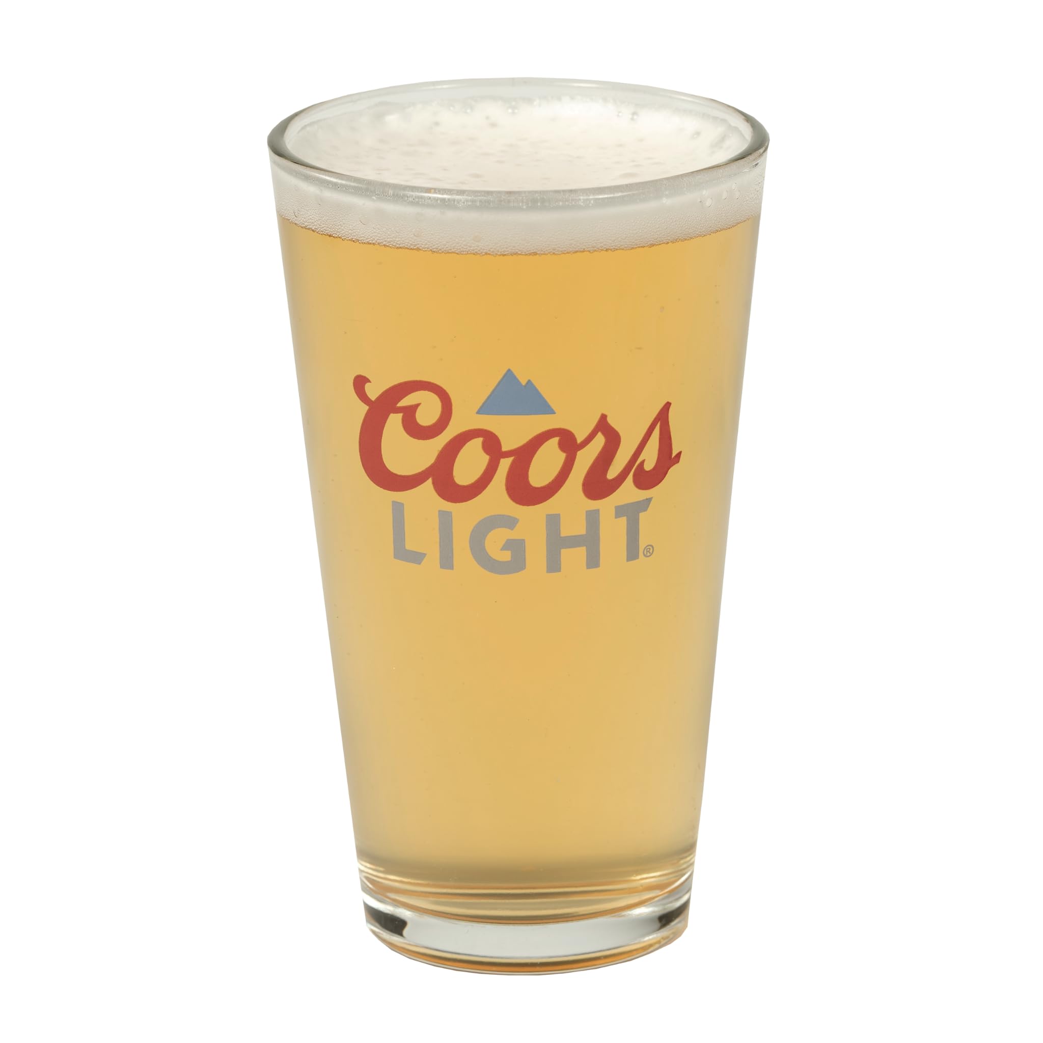 Diseño ergonómico de vaso LORD'S ROCKS para Coors Light cómodo de agarrar.