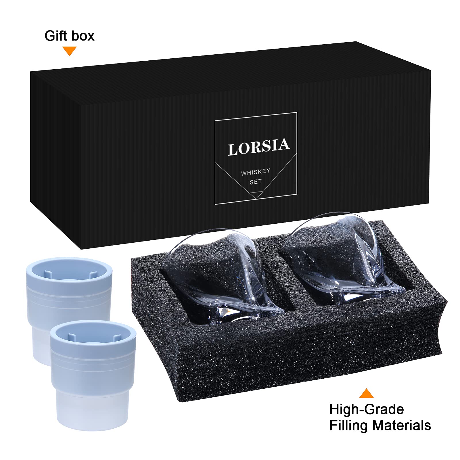 Molde hielo esfera LORSIA con diseño patentado