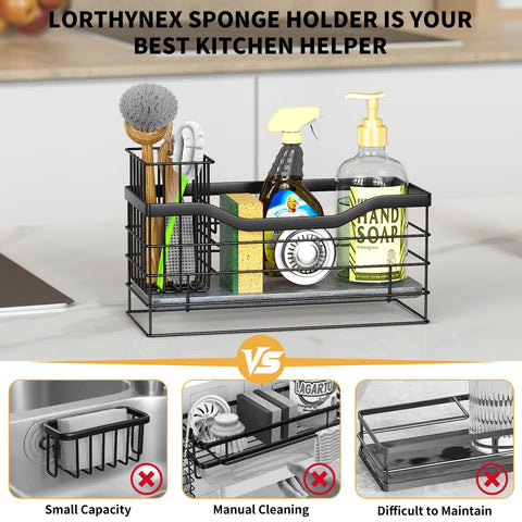 Uso versátil en cocina y baño con Lorthynex para limpieza diaria.