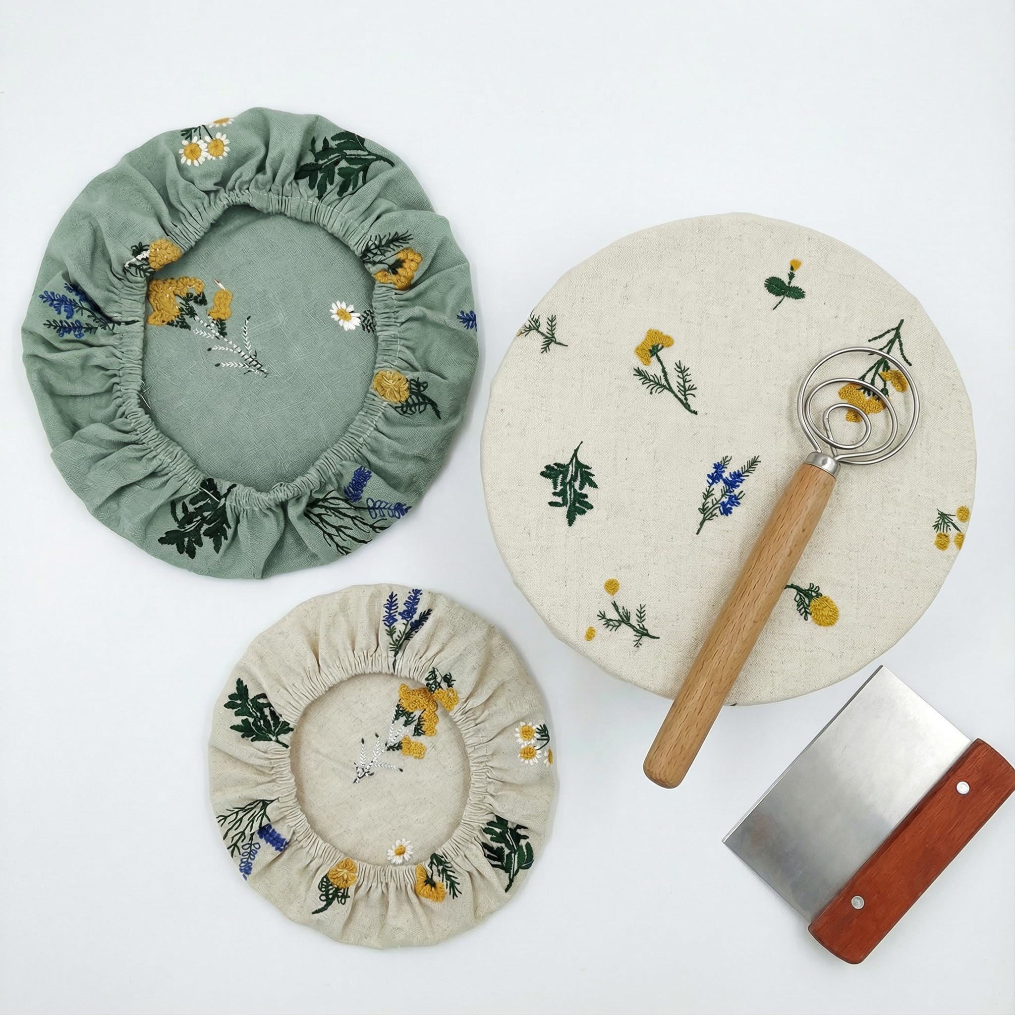 Ideal para picnic con cubiertas de tela Lospara reutilizables